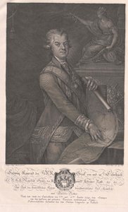 Ludwig Konrad greve Lehrbach av Artist Unknown