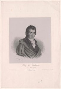 Ludwig van Beethoven av Artist Unknown