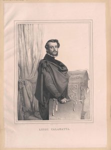Luigi Calamatta av Artist Unknown
