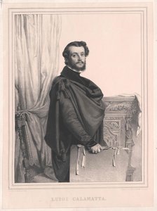 Luigi Calamatta av Artist Unknown