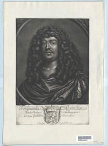 Markgreve av Baden-Baden Ferdinand Maximilian av Artist Unknown