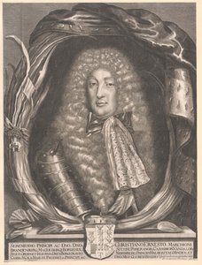 Markgreven av Brandenburg-Bayreuth Christian Ernst (tryck) av Artist Unknown