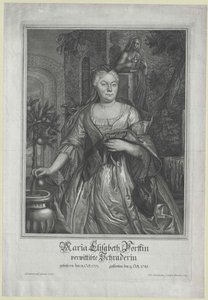 Maria Elisabeth Vorst av Artist Unknown