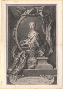 Maria Clementine Sobieska av Artist Unknown