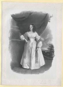 Marianne Baronessan Eskeles av Artist Unknown