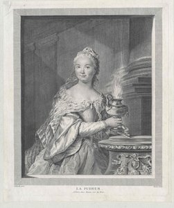 Marie Diane Antoinette de Rosset de Rocozel de Fleury av Artist Unknown
