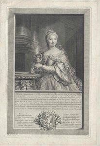 Marie Diane Antoinette de Rosset de Rocozel de Fleury av Artist Unknown
