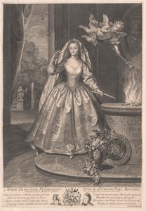 Marie Francoise Perdrigeon av Artist Unknown