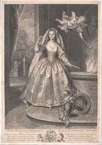 Marie Francoise Perdrigeon av Artist Unknown