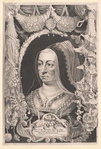 Maria av Burgund (tryck) av Artist Unknown