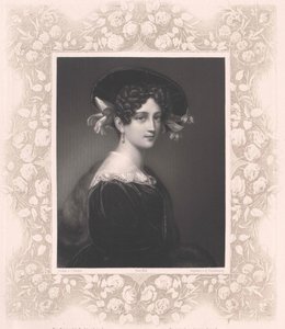 Maximiliane Borzaga (tryck) av Artist Unknown