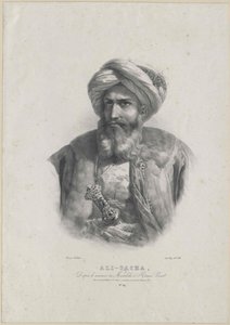 Mehemed Ali bashaw (tryck) av Artist Unknown