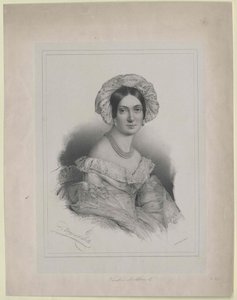 Melanie grevinna Zichy-Ferraris av Artist Unknown