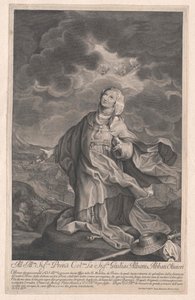 Michelina av Pesaro, av Artist Unknown
