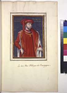 Miniatyr, :, Filip III . den gode av Artist Unknown