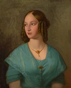 Mrs Daniel Embury (Emma Catherine Manley) av Artist Unknown