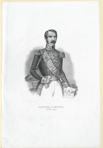 Napoleon III Frankrikes kejsare, av Artist Unknown