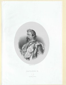 Napoleon III Frankrikes kejsare, av Artist Unknown