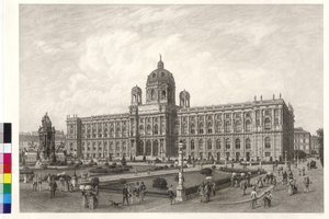 Naturhistoriska museet i Wien av Artist Unknown