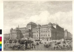 Nytt universitet i Wien av Artist Unknown