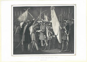 Av Konstitutionsceremonin den 15 mars 1848 av Artist Unknown