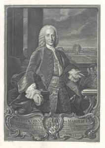 Paul Jakob von Marperger av Artist Unknown