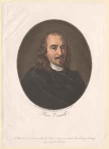 Pierre Corneille (tryck) av Artist Unknown