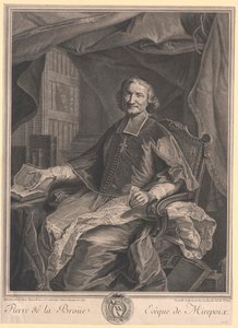 Pierre de biskop av den heliga treenigheten La Broue av Artist Unknown