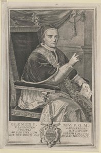 Påven Clemens XIV av Artist Unknown