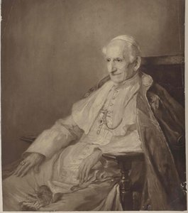 Påven Leo XIII av Artist Unknown