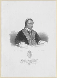 Påve Pius IX av Artist Unknown