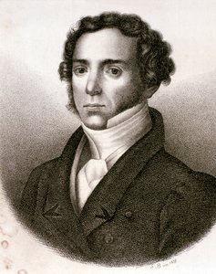 Porträtt av Saverio Mercadante (etsning)