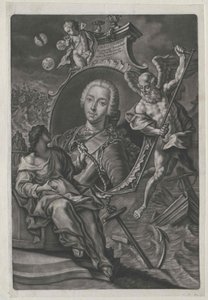 Prins av England Karl Eduard (tryck) av Artist Unknown