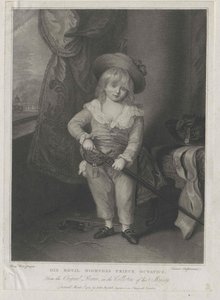 Prins av England Oktavius av Artist Unknown