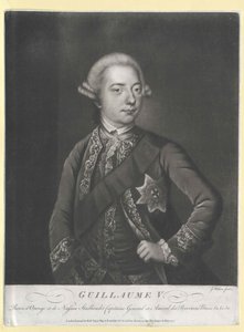 Prins av Oranien-Nassau Wilhelm V. av Artist Unknown