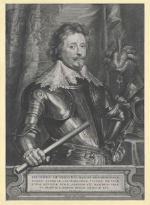 Prins av Oranien Fredrik Henrik av Artist Unknown