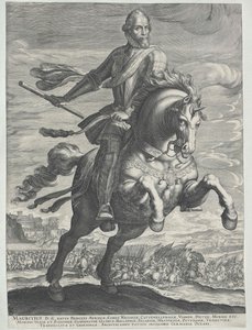 Prins av Oranien Moritz av Artist Unknown