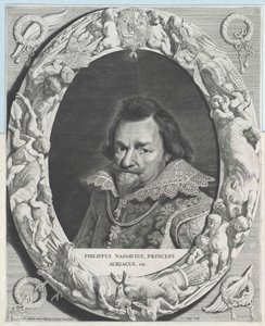 Prins av Oranien Philipp Wilhelm (tryck) av Artist Unknown