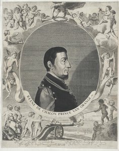 Prins av Oranien Renatus von Chalon av Artist Unknown