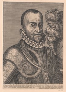 Prins av Oranien William I (tryck) av Artist Unknown