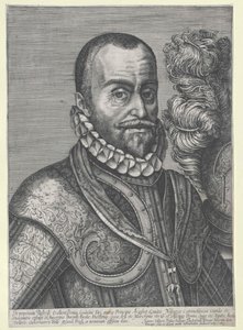 Prins av Oranien William I (tryck) av Artist Unknown