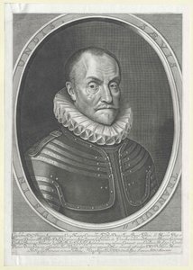 Prins av Oranien William I (tryck) av Artist Unknown