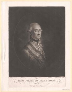 Prins av Sachsen Coburg-Saalfeld Frederic Josiah av Artist Unknown
