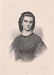Prinsessan i Bayern-Gelnhausen Marie (tryck) av Artist Unknown