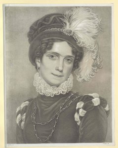 Prinsessa av Baden Caroline av Artist Unknown