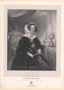 Prinsessa av Bayern (1792-1873) Caroline av Artist Unknown