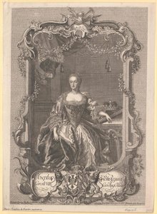 Prinsessan av Bayern Maria Josefa av Artist Unknown