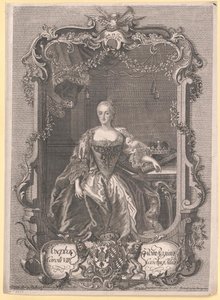 Prinsessan av Bayern Maria Josefa av Artist Unknown