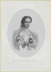 Prinsessan av Danmark Alexandra av Artist Unknown