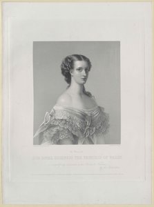 Prinsessan av Danmark Alexandra av Artist Unknown